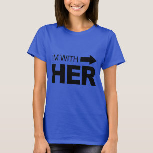 Camiseta Estou com ela (direita)