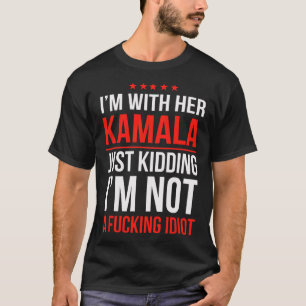 Camiseta Estou Com Ela Kamala Presidente Kamala Harris W 20
