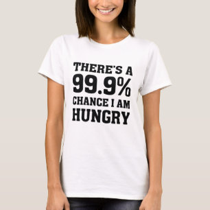 Camiseta Estou Com Fome