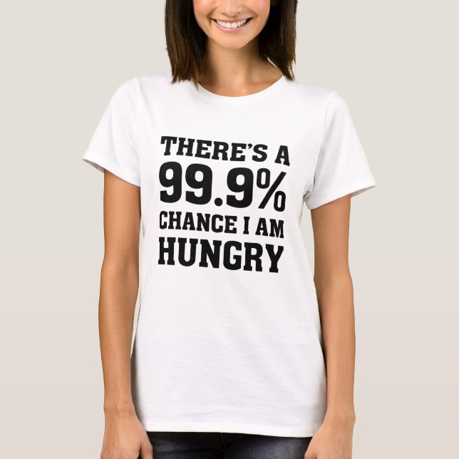 Camiseta Estou Com Fome (Frente)