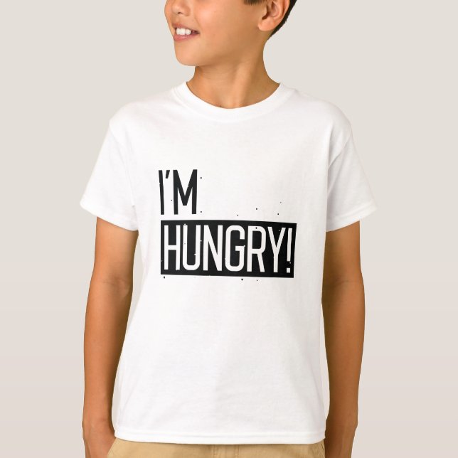 Camiseta Estou com Fome (Frente)
