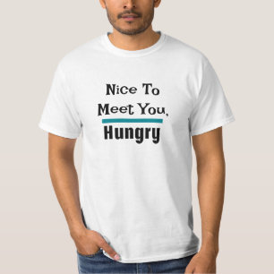 Camiseta Estou com Fome Piada de Pai