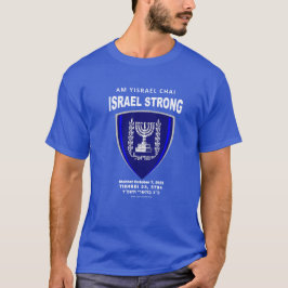 Camiseta Estou Com Israel - Am Yisrael Chai