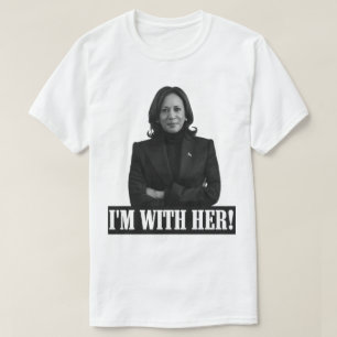 Camiseta Estou com Kamala Harris