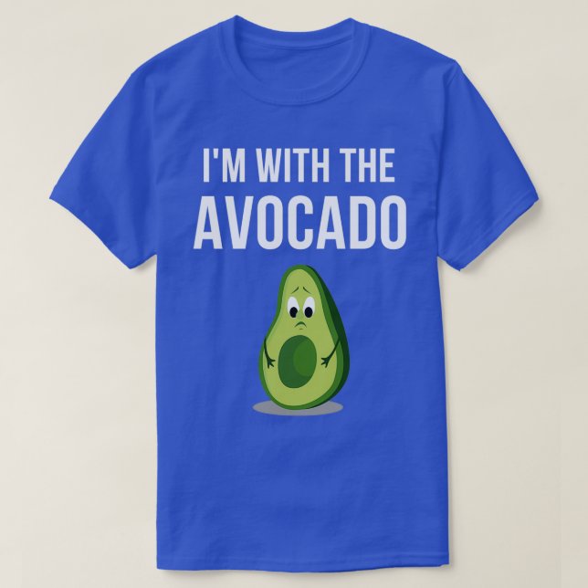 Camiseta Estou com o abacate 71 (Frente do Design)