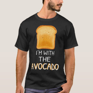 Camiseta Estou com o Avocado - Avocadolovers Toast Hallowe