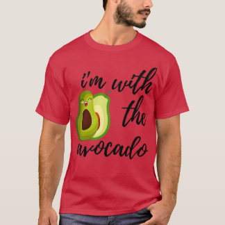 CAMISETA ESTOU COM O AVOCADO CLASSIC VINTAGE TSHIR