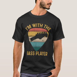 Camiseta Estou Com O Baixista Guitarrista & Baixista