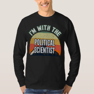 Camiseta Estou com o cientista político