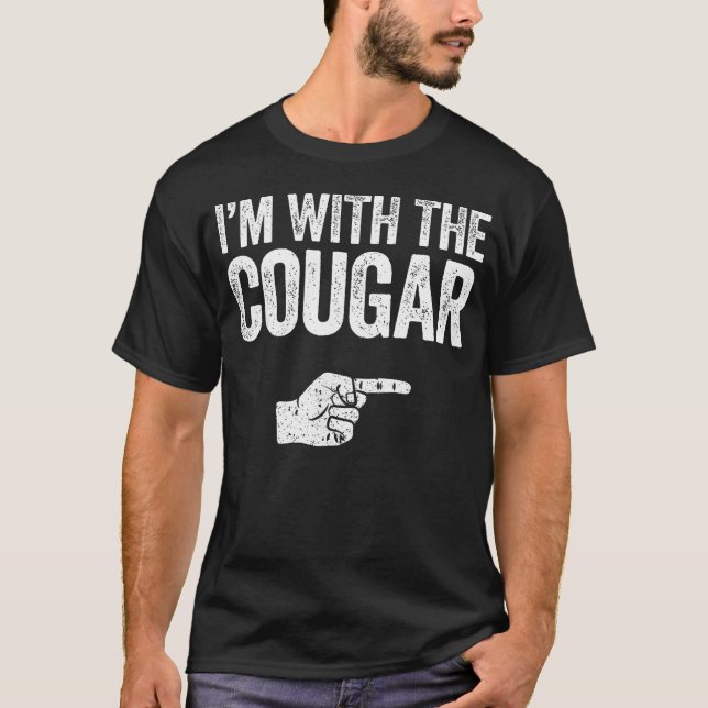 Camiseta Estou Com o Conjunto Cougar (Frente)