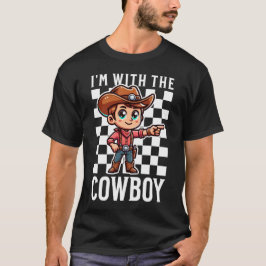 Camiseta Estou Com O Cowboy