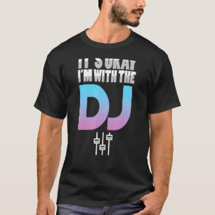 Camiseta Estou com o Dj Music Deejay Turntable Techno Part