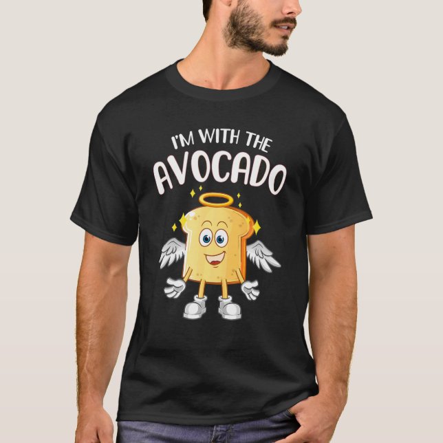 Camiseta Estou com o Figurino 2 do Avocado Toast Halloween (Frente)