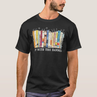 Camiseta Estou Com O Professor De Leitura De Livros Banidos
