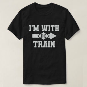 Camiseta Estou com o trem que combina com a fantasia de Hal