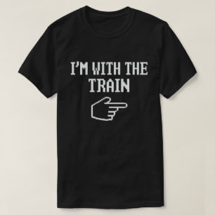 Camiseta Estou com o trem que combina com a fantasia de Hal