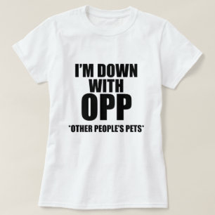 CAMISETA ESTOU COM OPP OUTRAS PESSOAS PETS