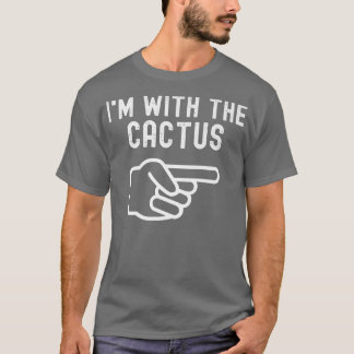 Camiseta Estou com os Casais Engraçados do Cactus a combina