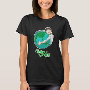 Camiseta Estou com seu Ambiental de Mudanças Climáticas no 
