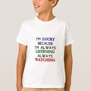 Camiseta Estou com Sorte