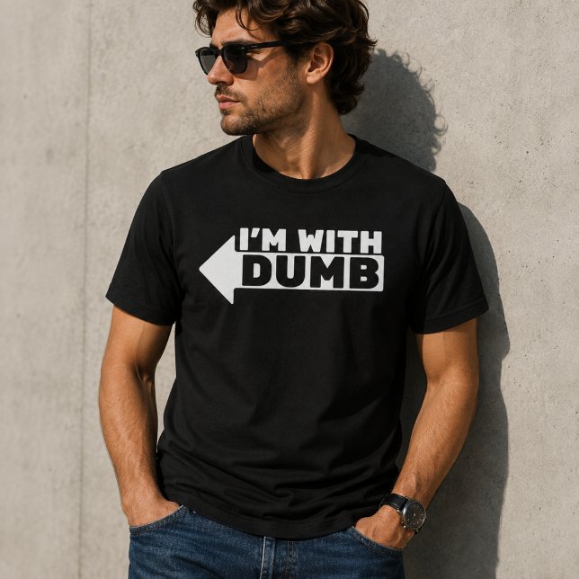 Camiseta Estou com um bobo (Criador carregado)