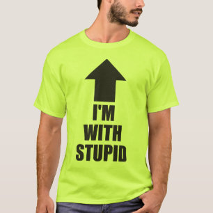 Camiseta Estou com um idiota