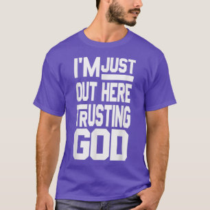 Camiseta Estou confiando em Deus 357