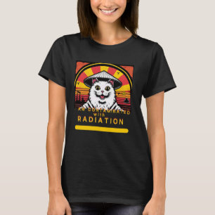 Camiseta Estou Contaminado Com Radiação Irônico Japonês C