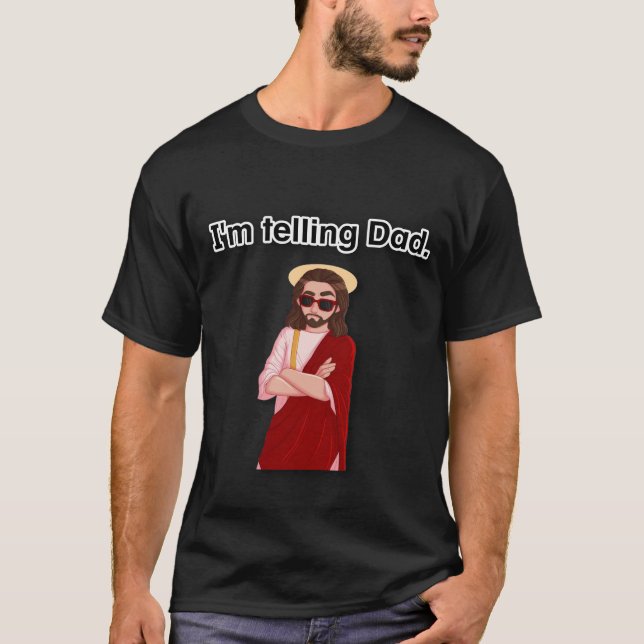 Camiseta Estou contando ao papai (Frente)