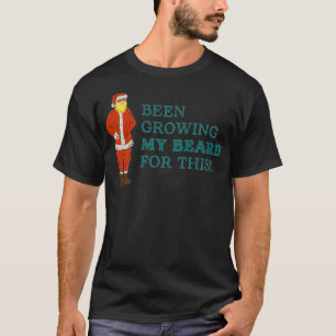 Camiseta Estou cultivando minha barba para este presente de