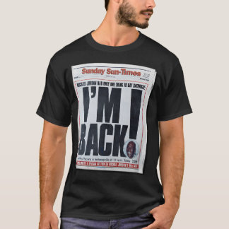 Camiseta Estou De Volta