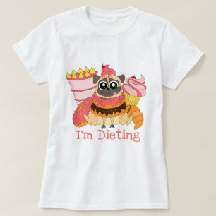 Camiseta Estou Dietendo
