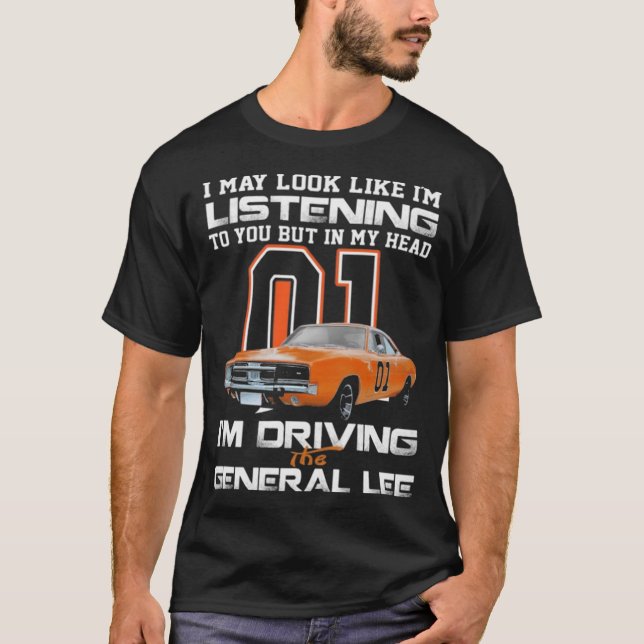 Camiseta Estou Dirigindo o General Lee (Frente)