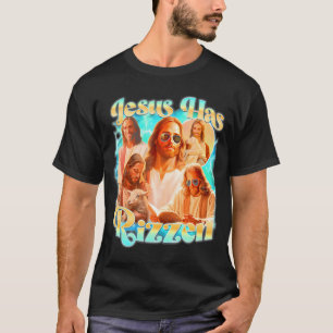 Camiseta Estou Dizendo Pai Engraçado Jesus Cristo Engraçado