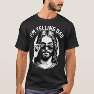 Camiseta Estou Dizendo Que Jesus Amante Pai Engraçado