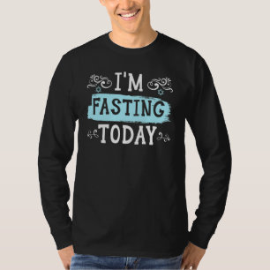 Camiseta Estou em Jejum Hoje Yom Kipur Jerusalém Feriado Ju