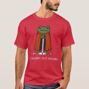 Camiseta Estou Esgotado Senhor Frio Meme Divertido de Caval