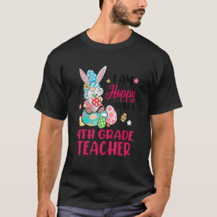 Camiseta Estou Esperto De Ser Um Professor Do 4º Grau Bunny