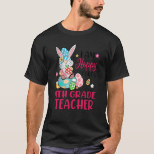Camiseta Estou Esperto De Ser Um Professor Do 4º Grau Bunny
