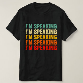 Camiseta Estou falando com Kamala Harris Vice-presidente De