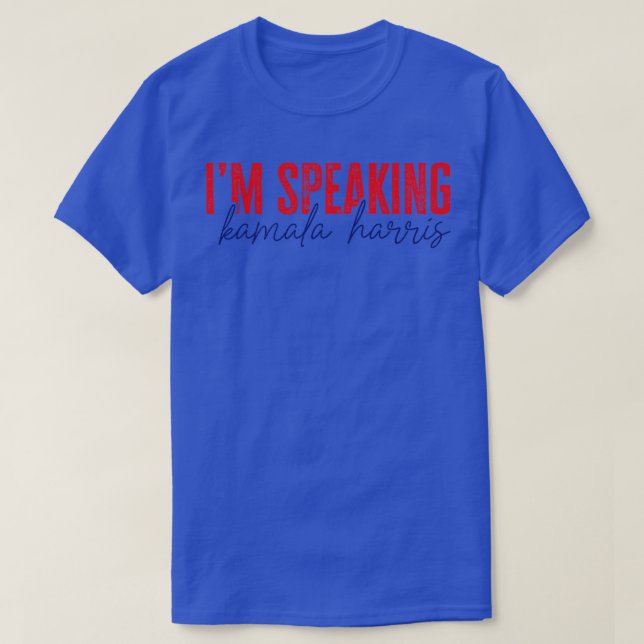 Camiseta Estou Falando Kamala 1 (Frente do Design)