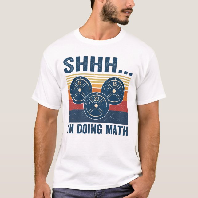 CAMISETA ESTOU FAZENDO MATEMÁTICA (Frente)