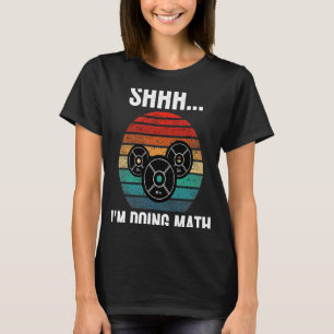 Camiseta Estou fazendo um exame de educação de ginástica ma