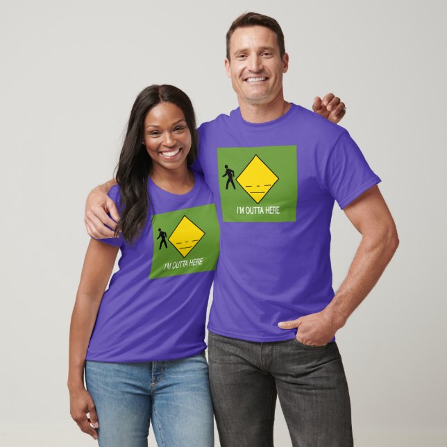 Camiseta Estou fora daqui (Unissex)