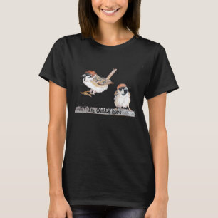 Camiseta Estou Fora Daqui Passarinho Divertido Humor Passar