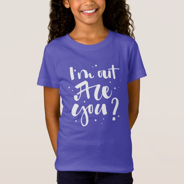 Camiseta Estou fora, não é? (Frente)