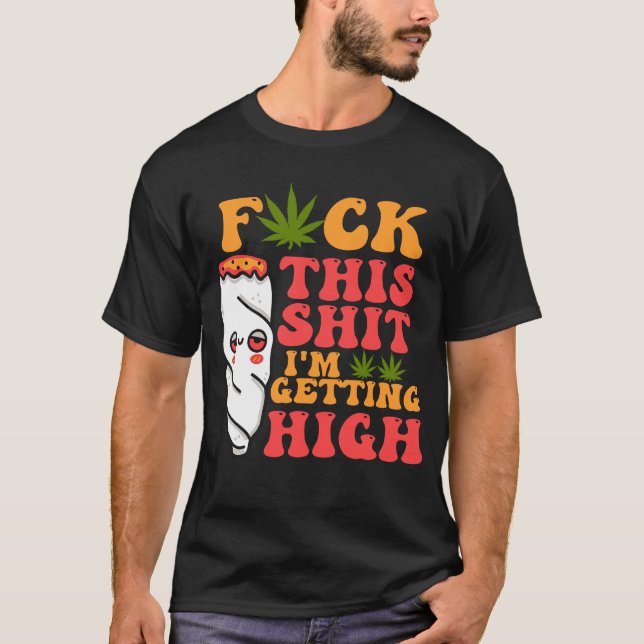 Camiseta Estou ganhando erva bem engraçada (Frente)