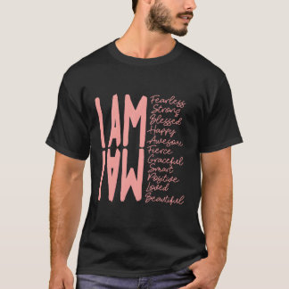 Camiseta Estou Incrível De Que Sou Forte, Sou Abençoada