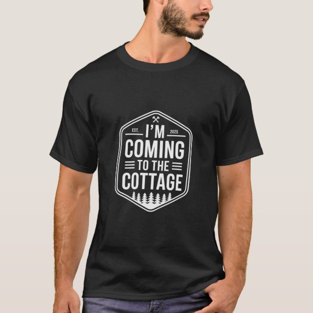 Camiseta Estou indo para o chalé (Frente)