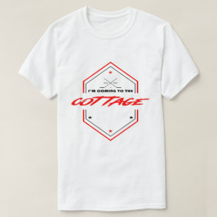 CAMISETA ESTOU INDO PARA O CHALÉ